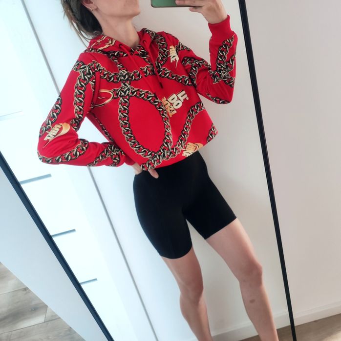 Bluza krótka z kapturem Nike just do it