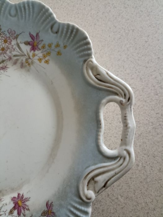 Stara pocelanowa patera na owoce