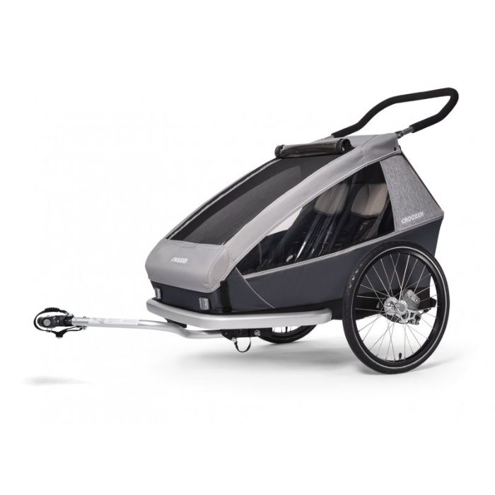 Wózek CROOZER Keeke Kid 2 Stone Grey przyczepka rowerowa biegowa