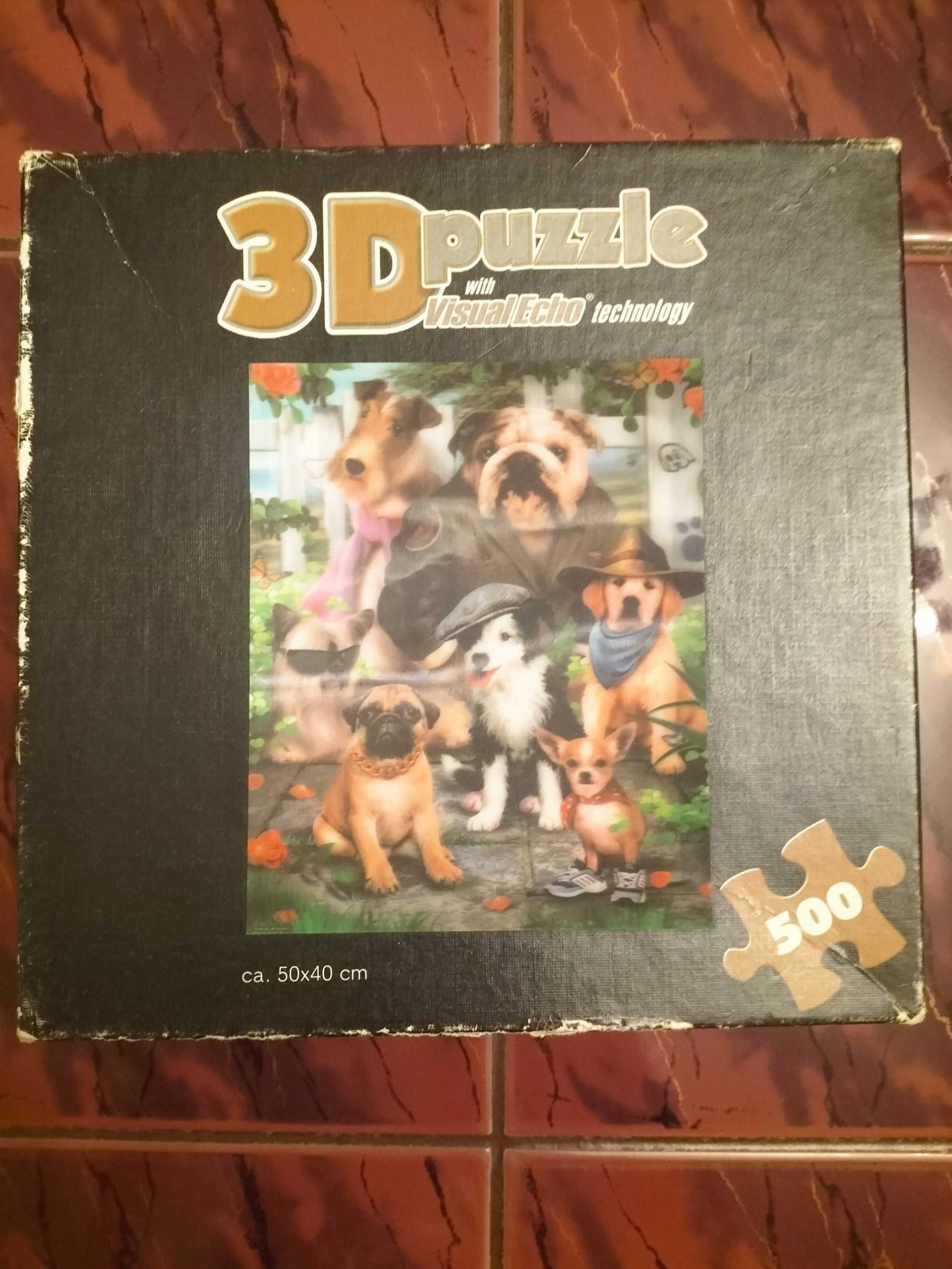 puzzle 3D, 500 szt