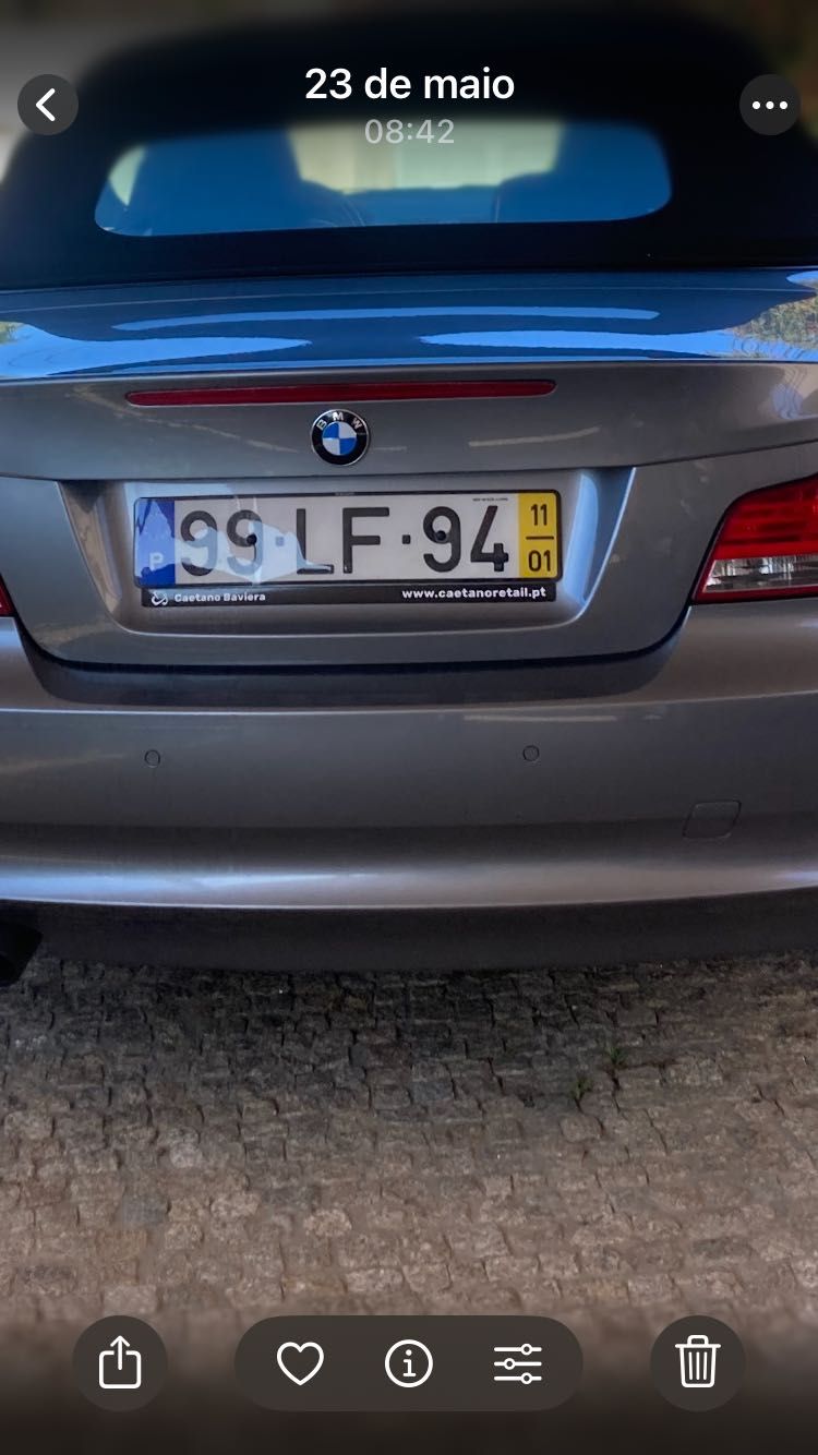 BMW Série 1 cabrio