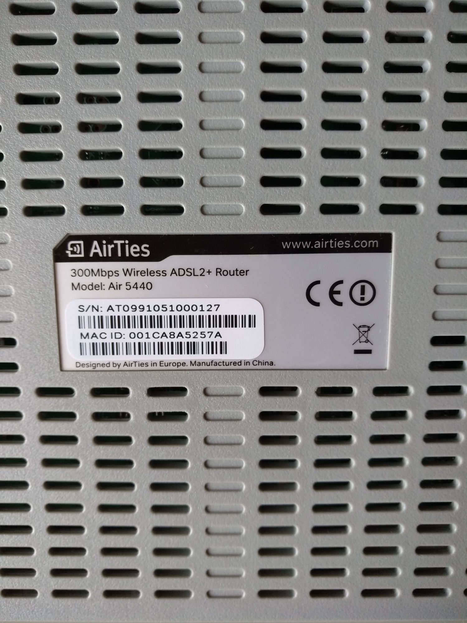 Wi-Fi роутер AirTies 5440