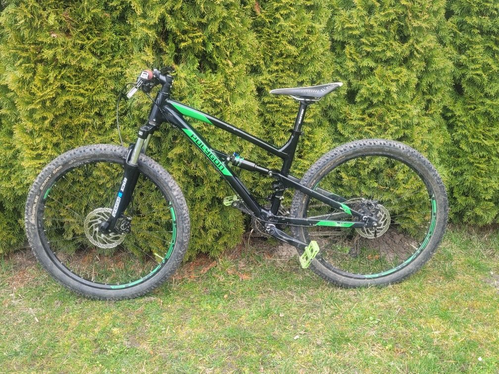 2018 Polygon Siskiu D6 full 27.5 trial enduro