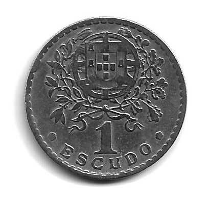 1 Escudo de 1940 Republica Portuguesa