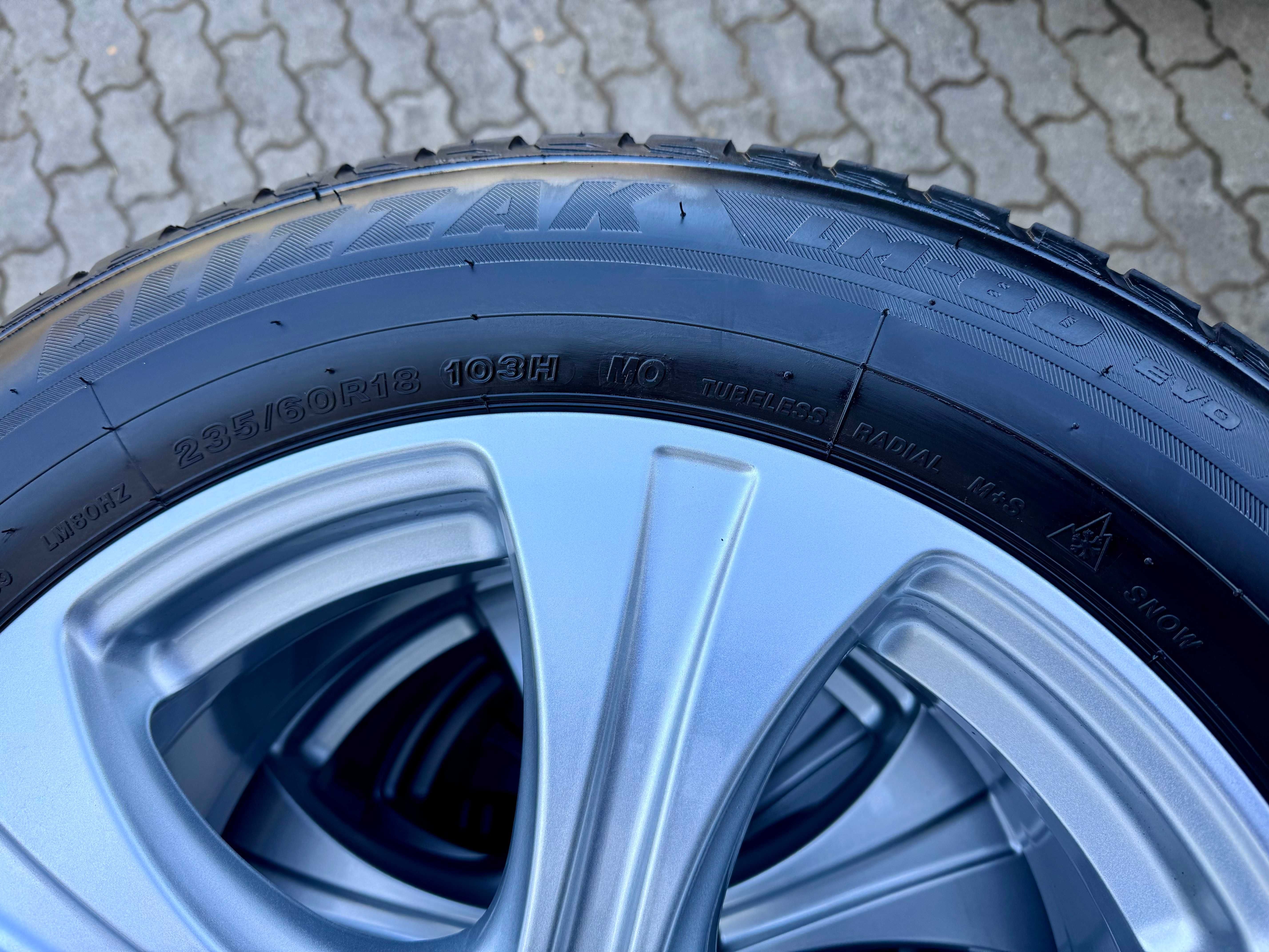 Alufelgi Mercedes GLC 253 Oryginalne 18 Zimowe 7.5mm Czujniki TPMS