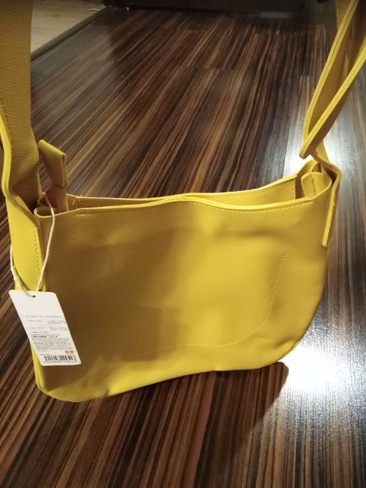 nowa torebka Miniso żółta na ramię