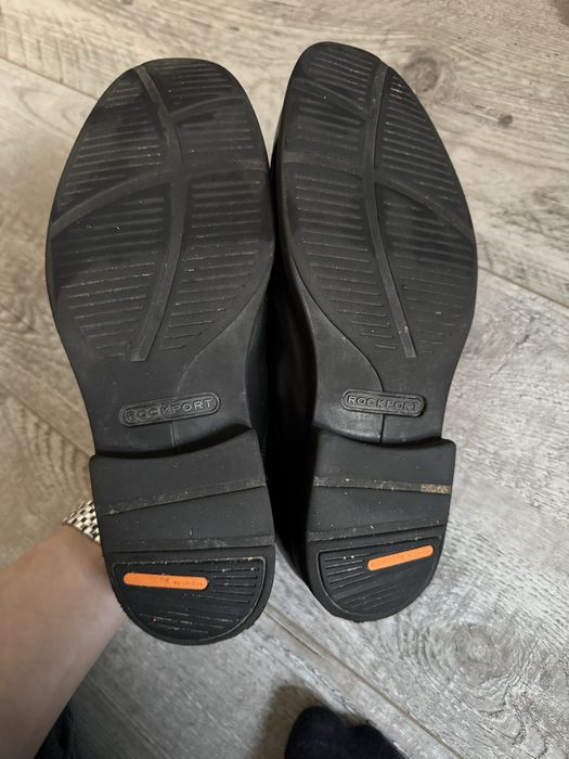 Męskie skórzane buty wsuwane Rockport