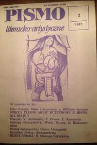 pismo literacko-artystyczne 2 i 5 1987, 2 1988