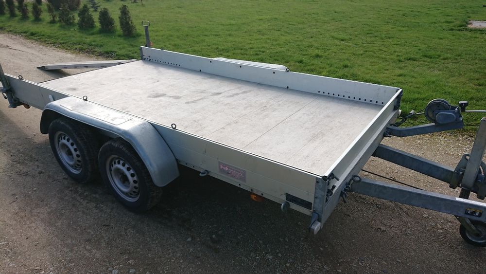 Przyczepa ANSSEMS AMT2 1500 aluminiowa dwuosiowa