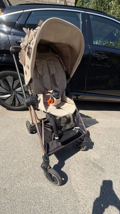 Прогулянкова коляска Cybex Mios шасі Rose gold