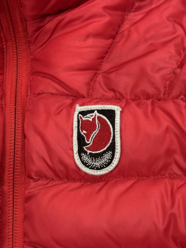 Fjallraven Snow Flake Puchowa Kurtka Damska Pikowana Logowana r. L