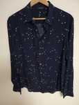 koszula Armani Jeans S 36 granat slim fit