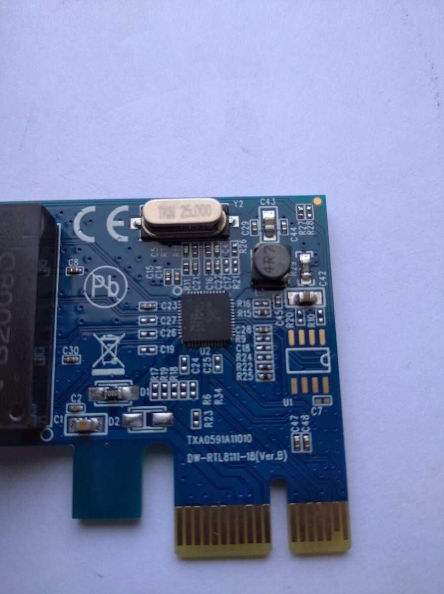 Сетевая карта PCI-E 10/100/1000 Gigabit Realtek RTL8111E новая