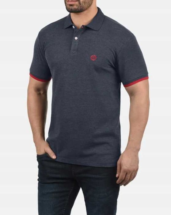 Nowa koszula polo Solid t-shirt męski r. XL