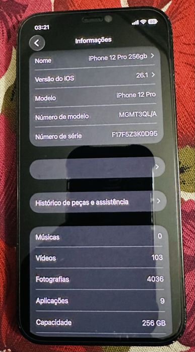 Vendo Iphone 12 Pro 256Gb