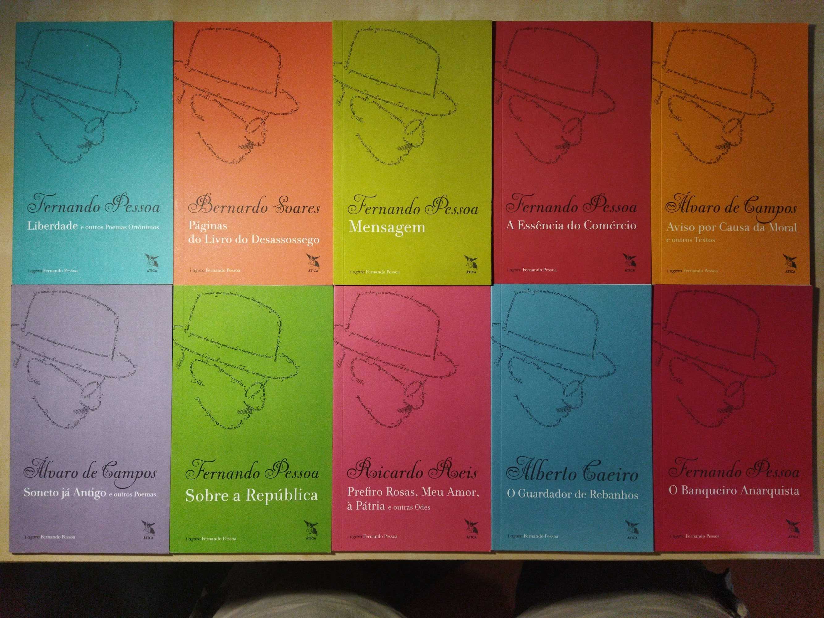 Coleção mini livros Fernando Pessoa