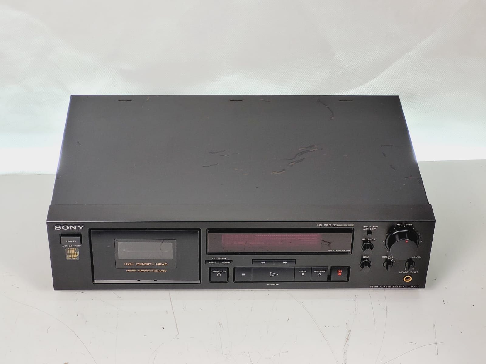 Sony TC K470 magnetofon DECK 3 motor odtwarzacz kaset