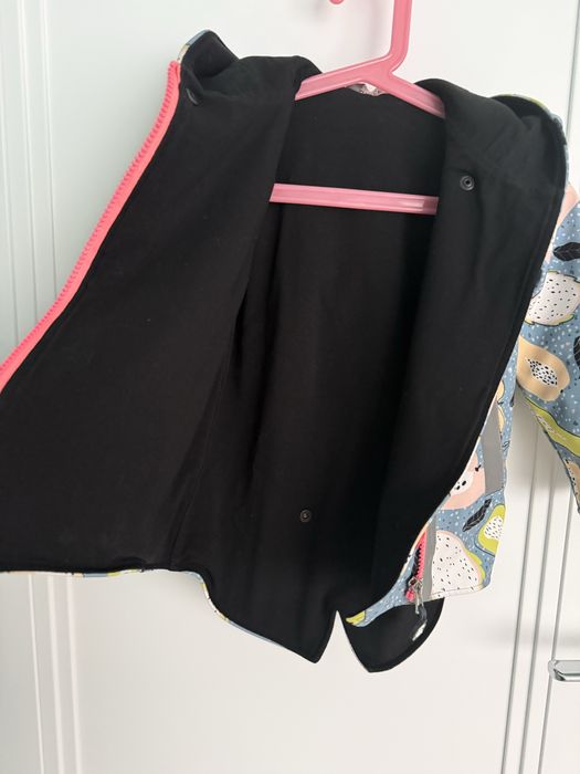 Kurtka softshell z dopinanym patentem, Tutti Frutti Miapka 86/92