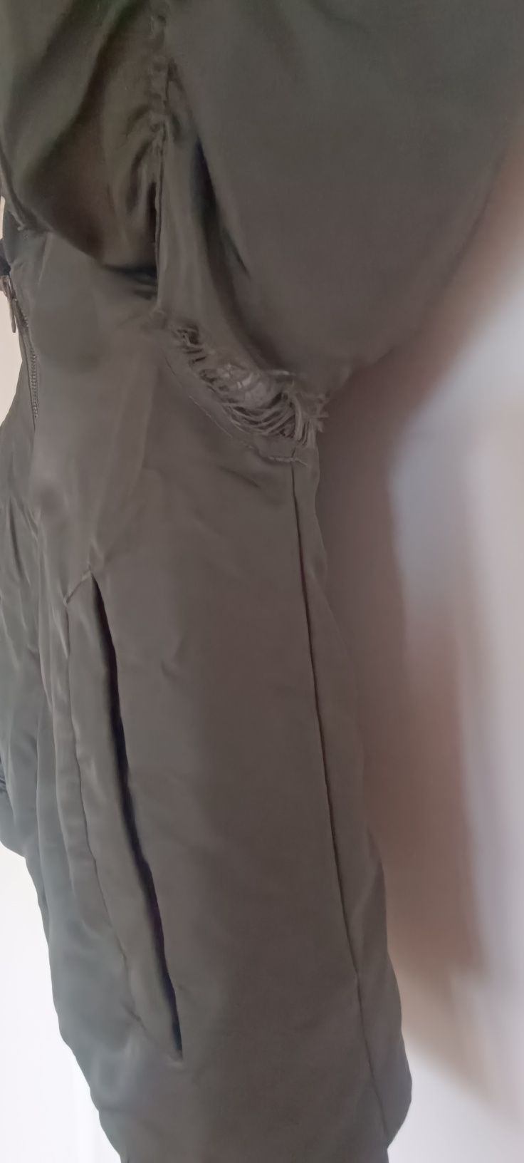 Kurtka khaki flek,bomberka 158/164