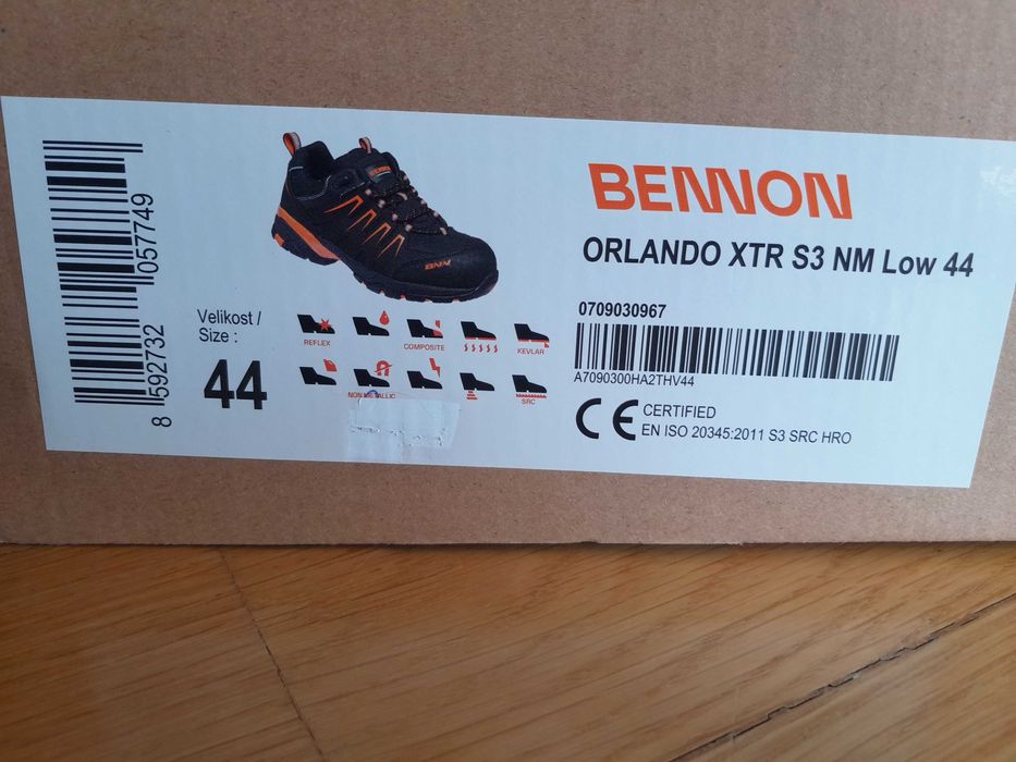 Buty robocze Bennon orlando xtr s3nm rozmiar 44