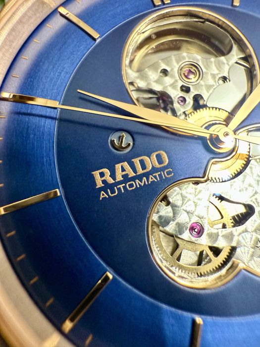 Relogio Rado Coupole Open Heart Novo!!