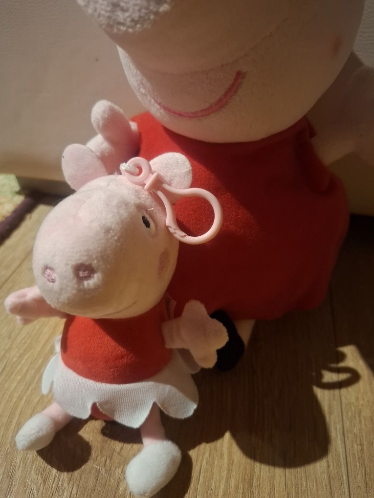 Świnka Peppa komplet pluszaki