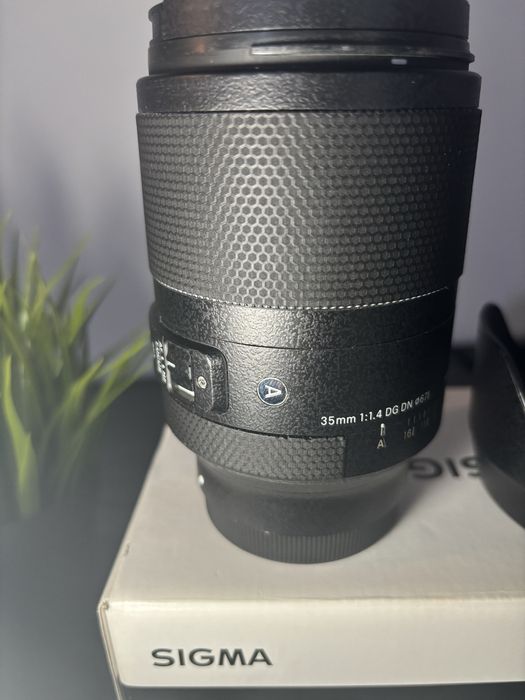 Lente sigma 35mm F1.4 Dg Dn para sony e-mount com garantia
