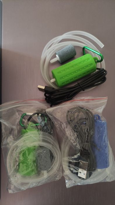 Компрессор для аквариума с питанием от USB