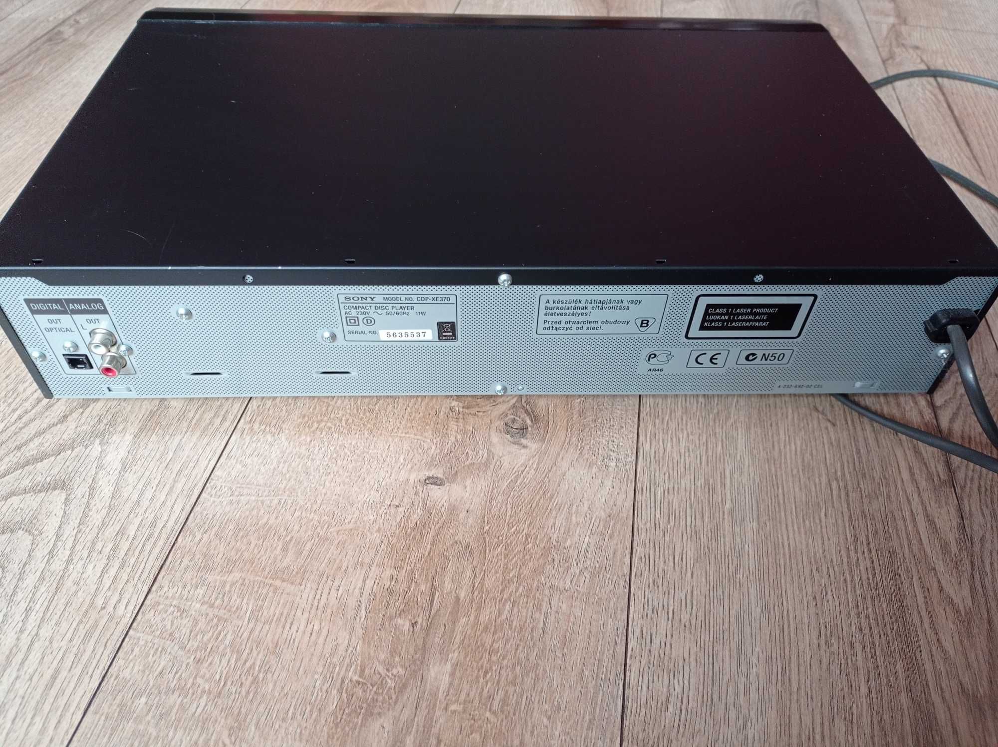 Sony Odtwarzacz CD CDP-XE370