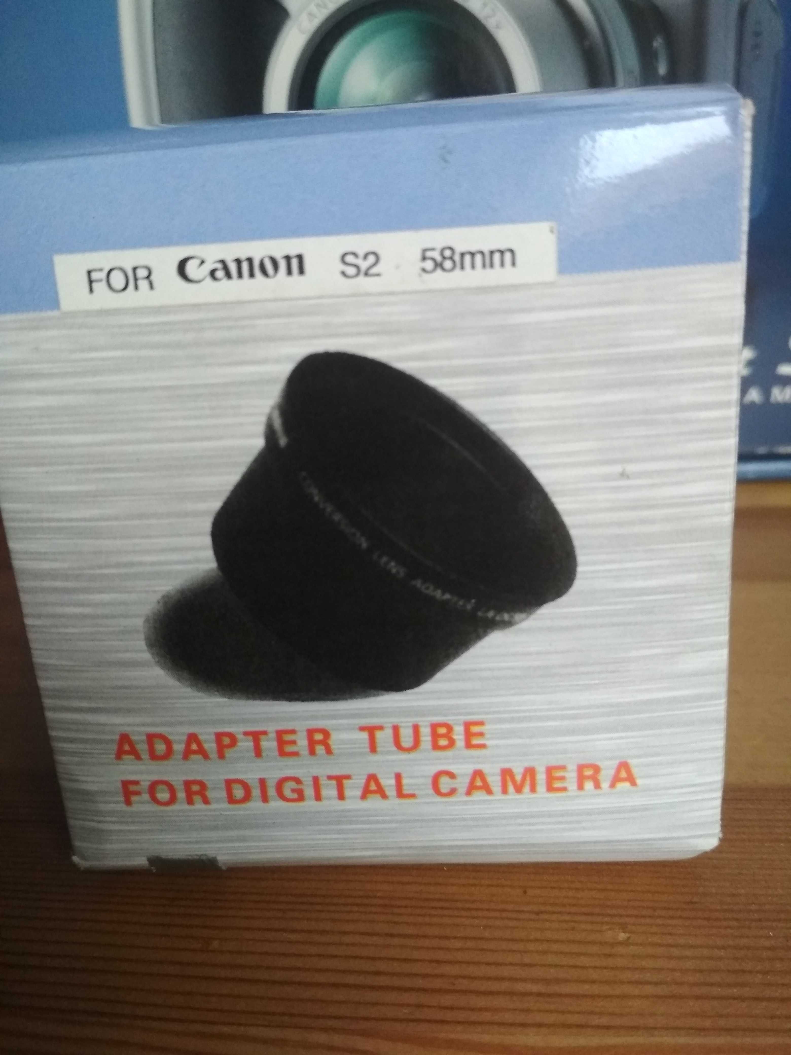 Osłona, zabezpieczenie obiektywu dla Canon S2 /58mm/