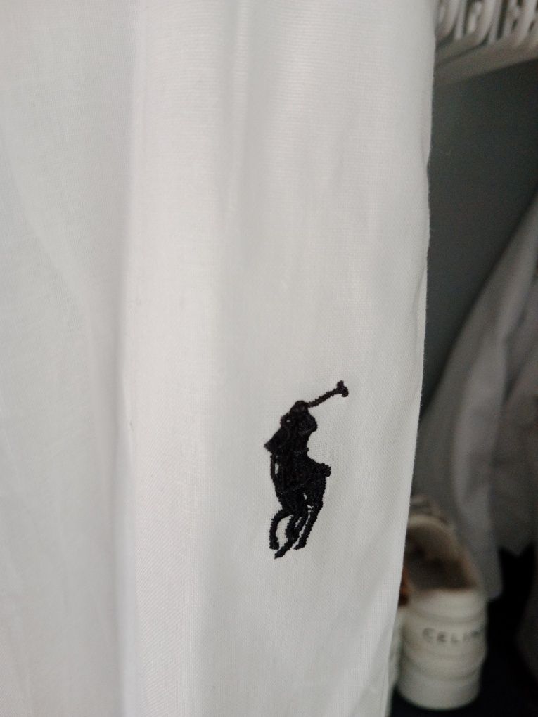 Spodnie damskie lniane polo Ralph