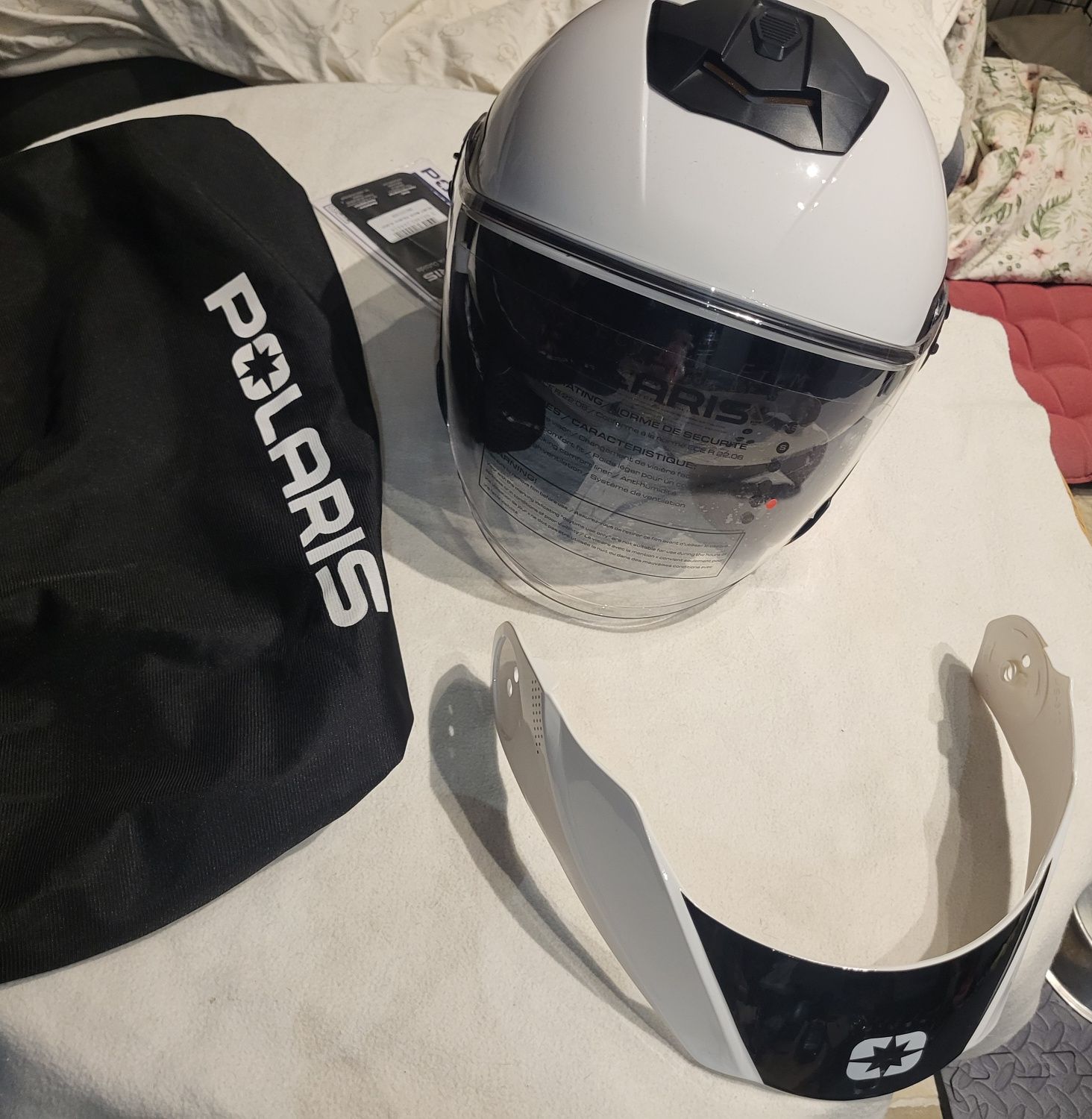 Polaris NOWY kask XL 60cm okazja cenowa 50% ceny nowego
