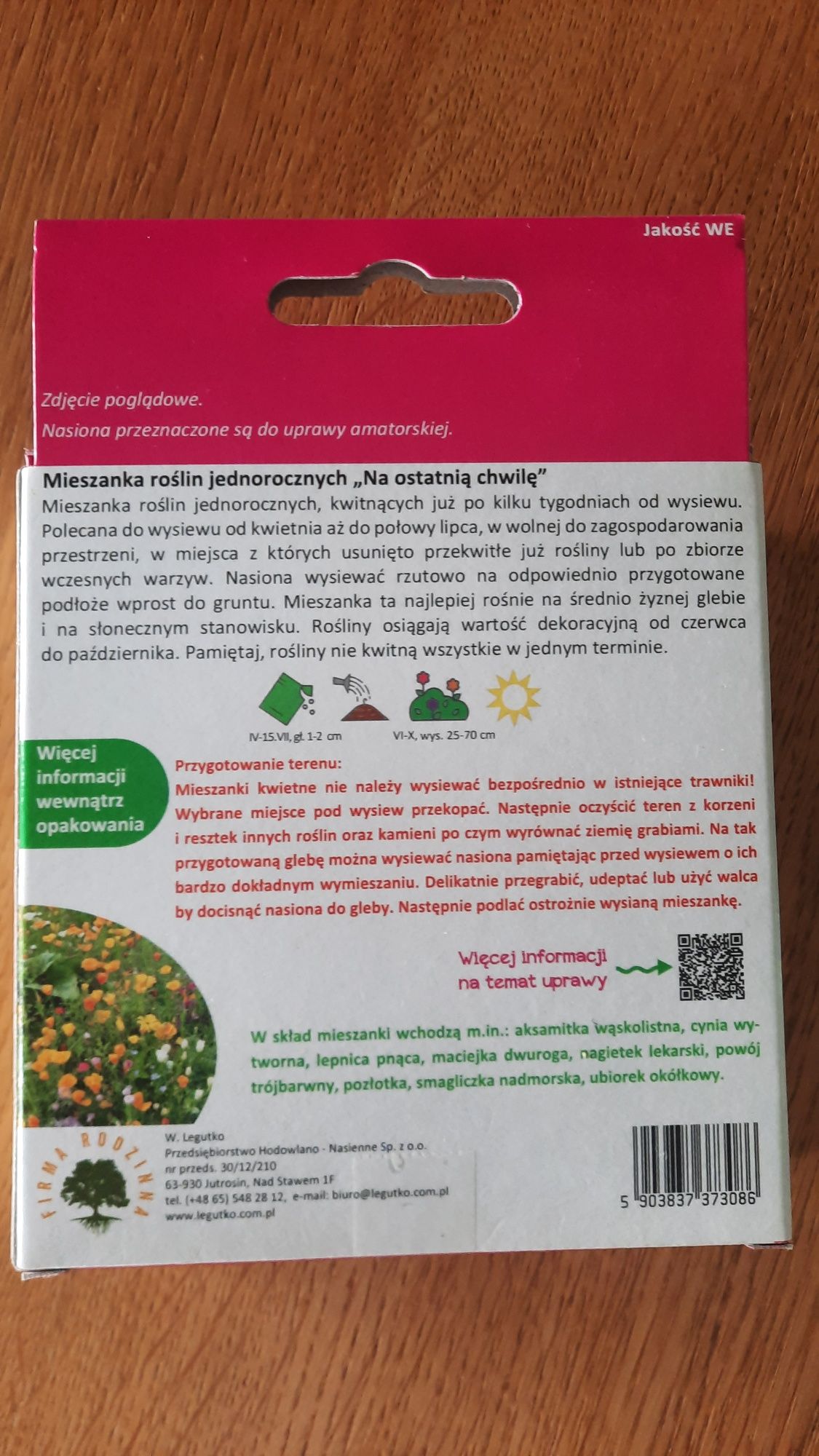 Mieszanka roślin "Na ostatnią chwilę"