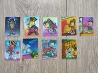 Kolekcjonerskie karty 3d Chipicao z 2000 r