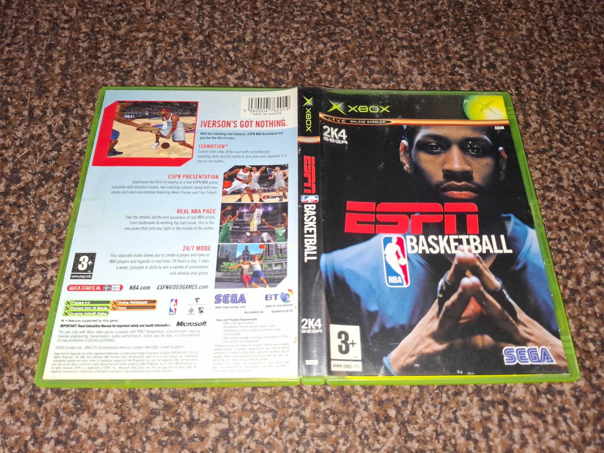 ESPN Basketball 2k4 - Xbox