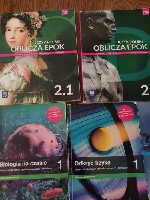 Podręczniki do liceum i technikum