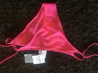 bikini calvin klein rosa tamanho m