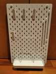 IKEA SKADIS: placar 36x56 cm branco e acessórios