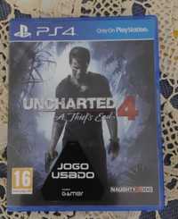 2 Jogos PS4 Uncharted 4 e Horizon zero dawn