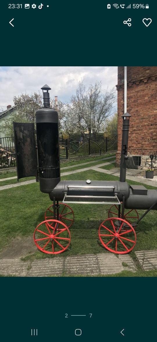 Grill ogrodowy ..
