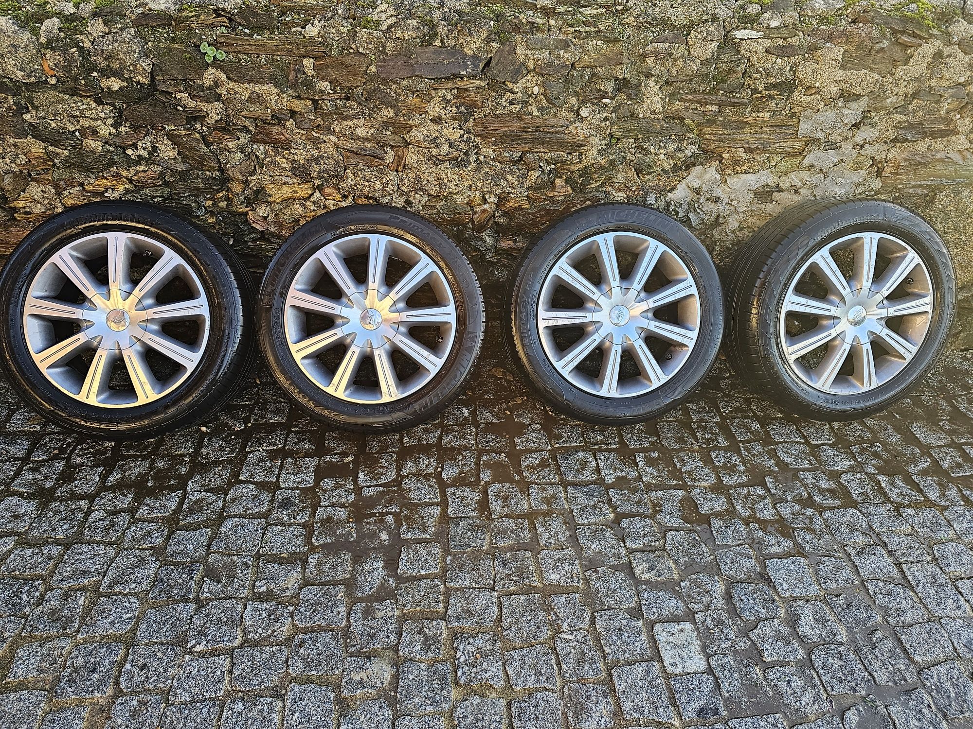 Jantes 17 5×108 Ford Peugeot Jaguar Land rover com pneus 225/50R17