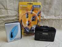 Walkman Sony WN-FX 413, WM-FX 190 + nowe słuchawki