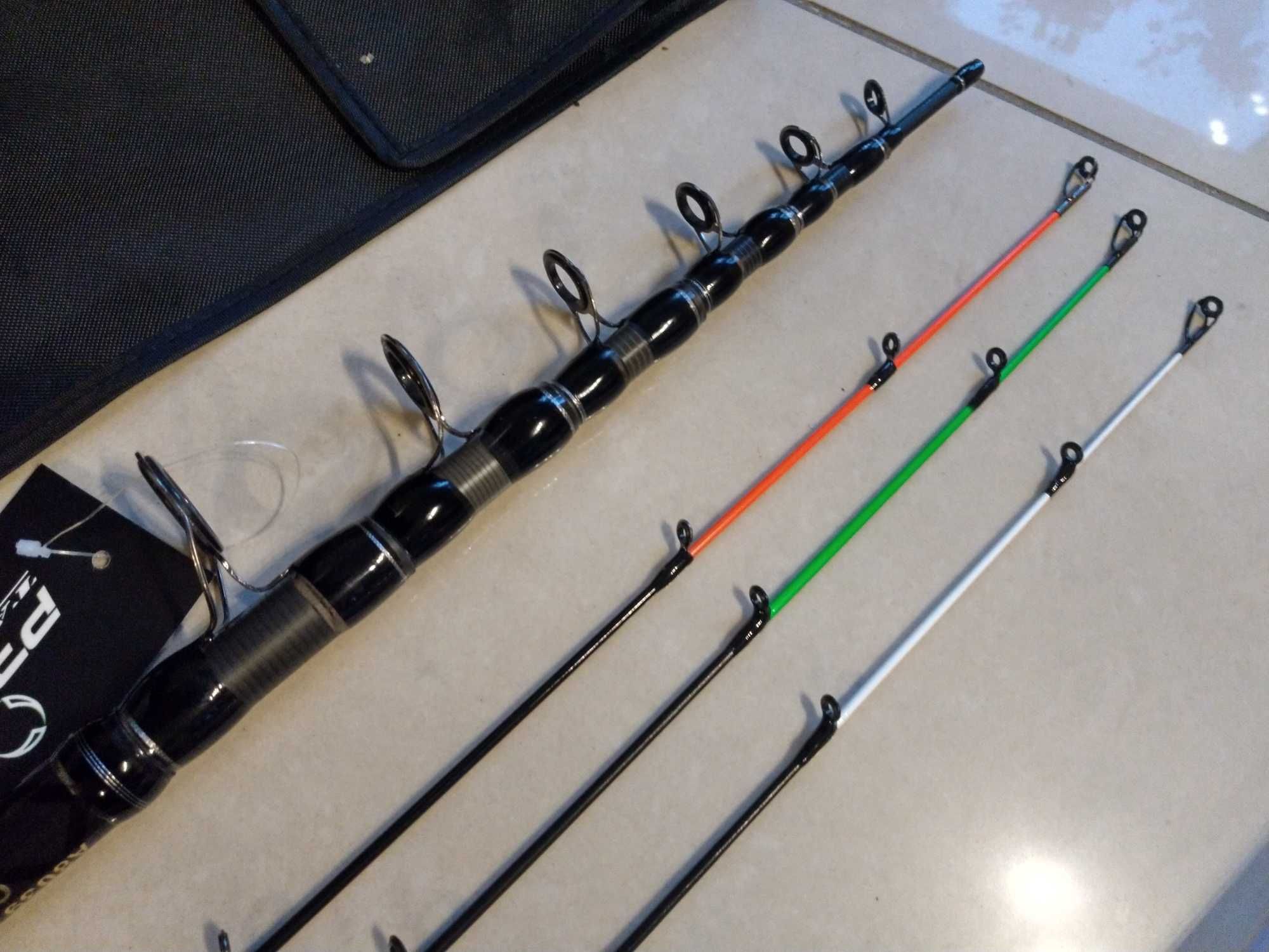 FL Tele Feeder 3,30m 60-180g mocny węglowy