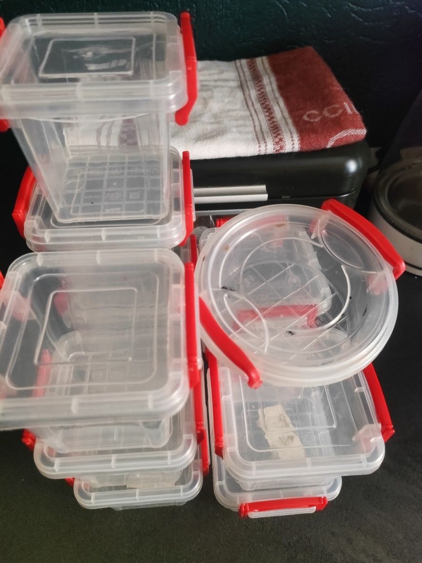 Plastikowe pojemniczki