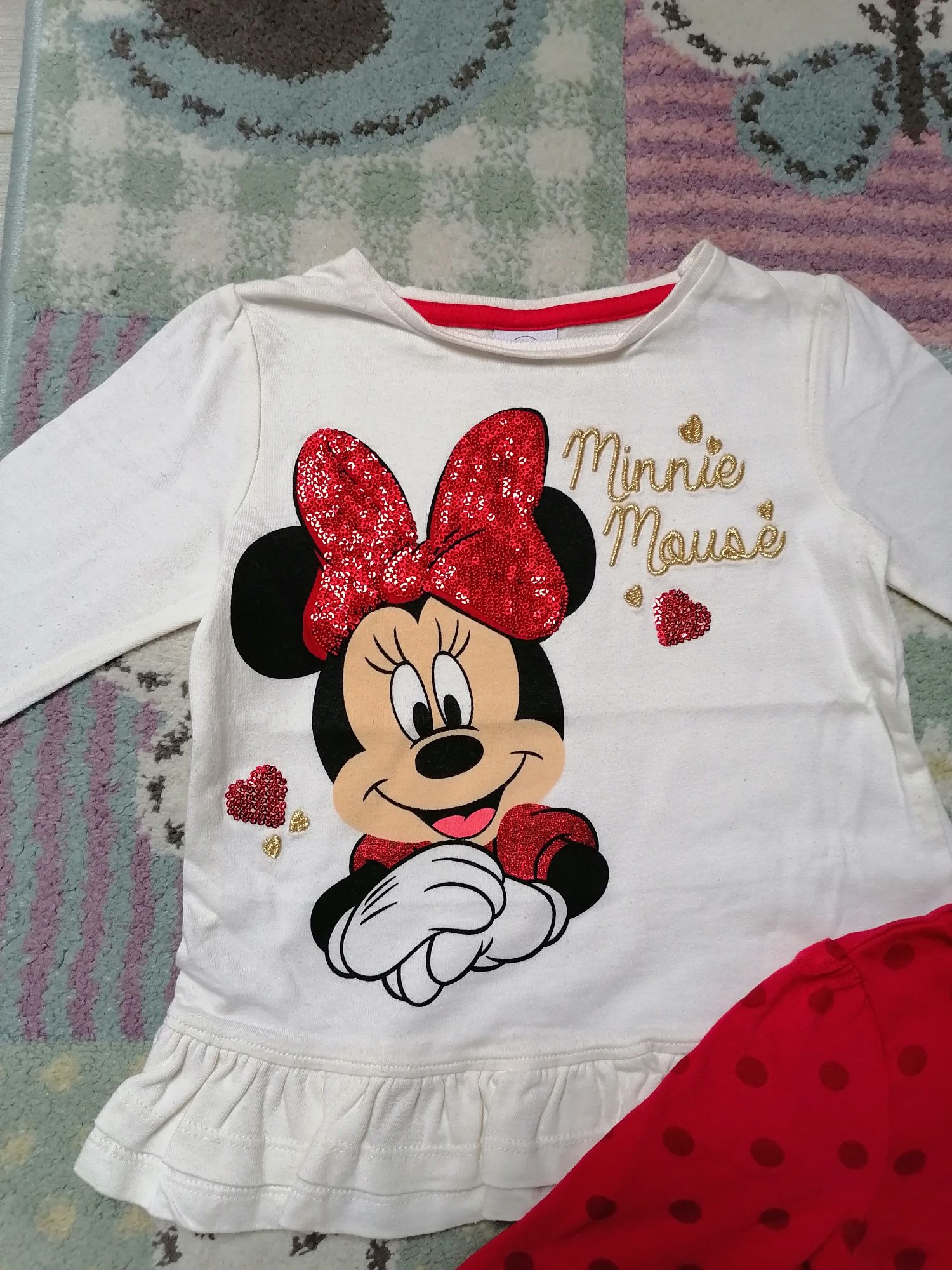 Bluzeczki Minnie Disney rozmiar 92