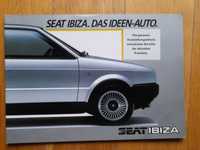 SEAT Ibiza 1.2, 1.5, 1.7 Diesel język niemiecki rok 1984
