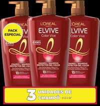 Garnier Elseve Color Vive - Pack com 3 X 1 Litro - ENTREGA GRÁTIS