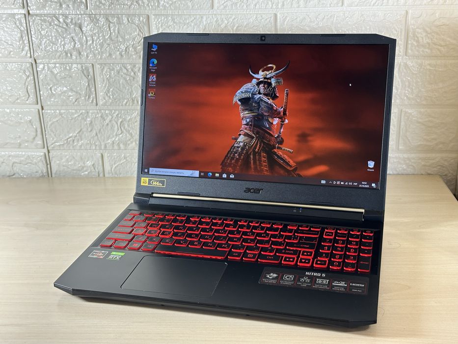 32гб ОЗУ! RTX 3050 (144Hz)! Acer Nitro 5, Ryzen 5 5600H, 1Tb ssd