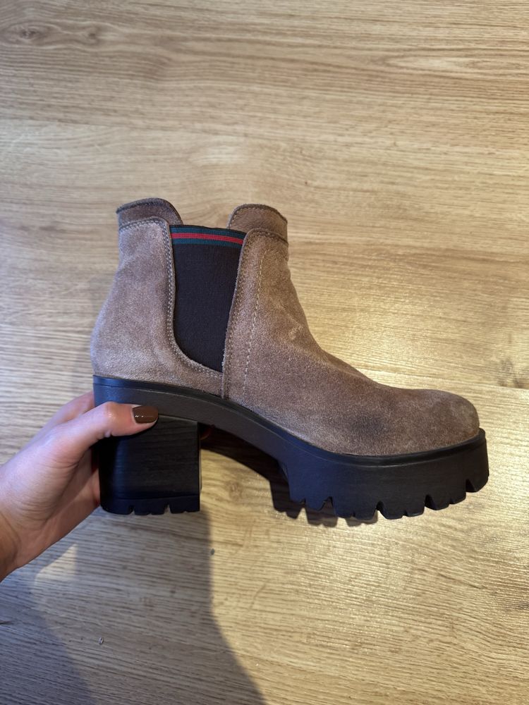 Botas castanhas Seaside