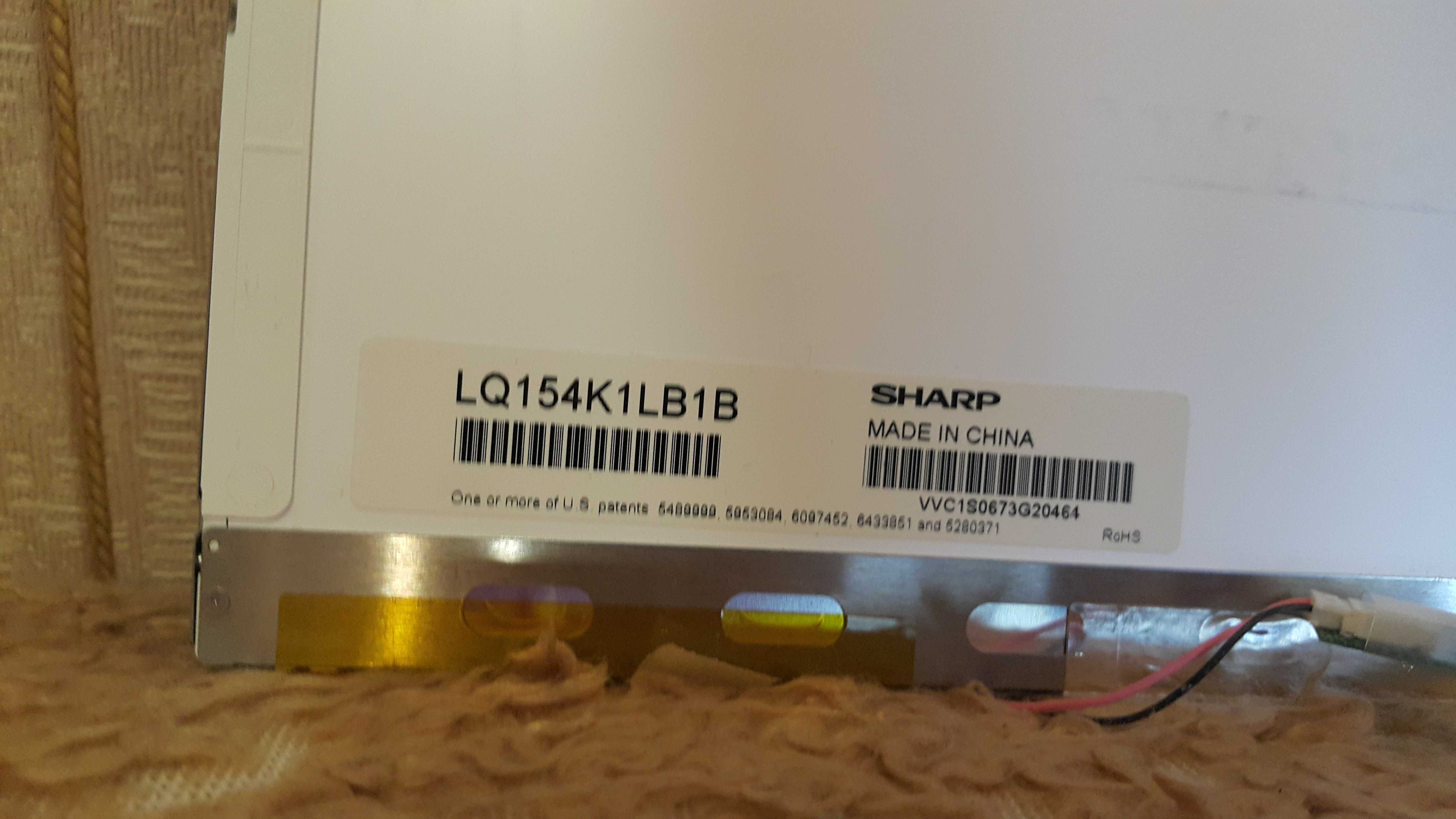 Matryca 15.4'' Sharp LQ154K1LB1B